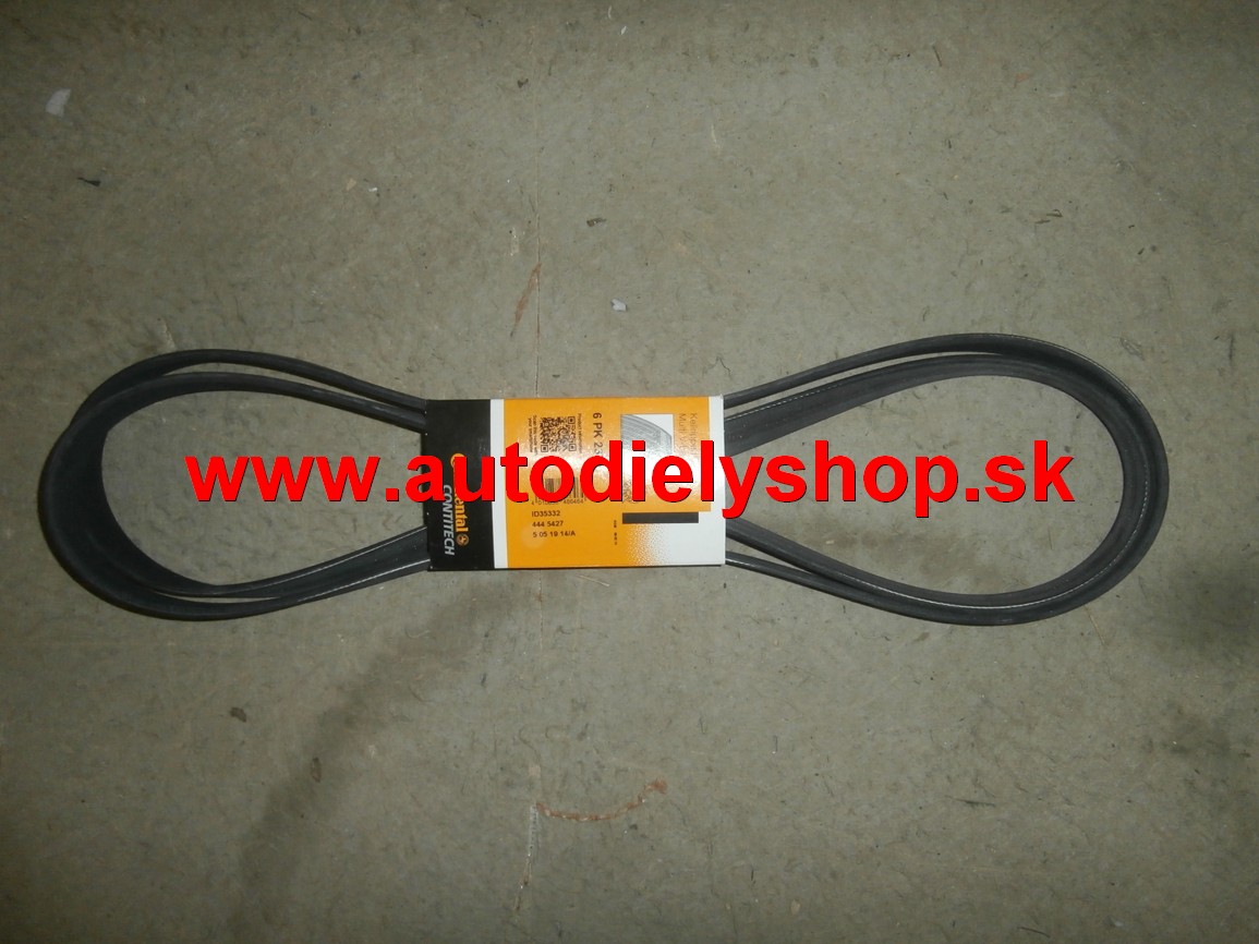 Mercedes M 3/98-6/05  Drážkový remen /CONTITECH/