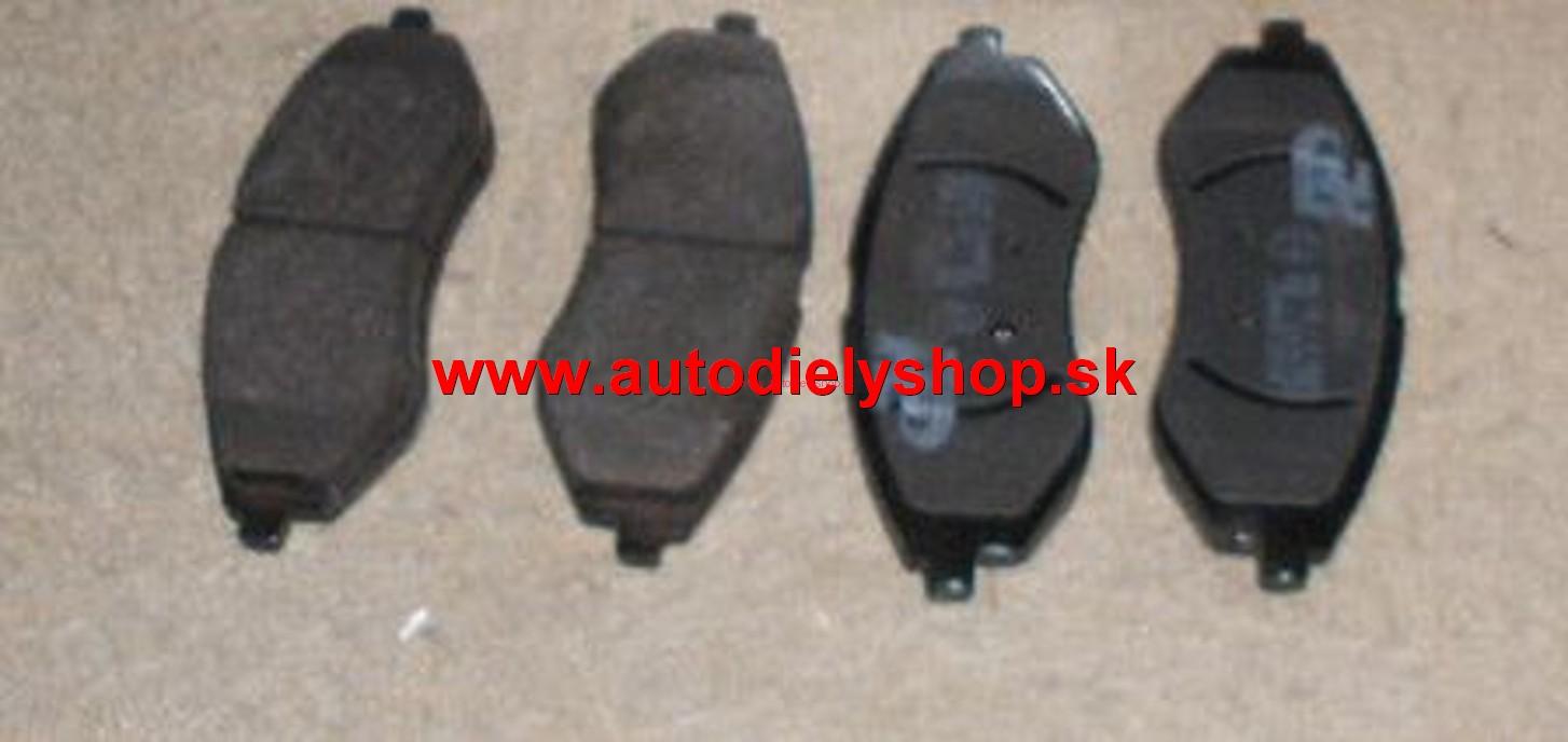 Daewoo KALOS 8/02- predné platničky Sada / CIFAM / 