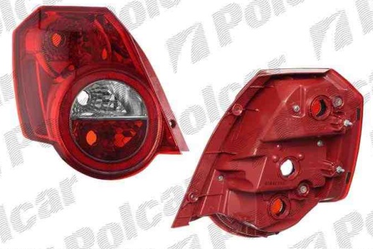 Chevrolet AVEO Hatchback 4/08- zadné svetlo Lavé / DEPO /