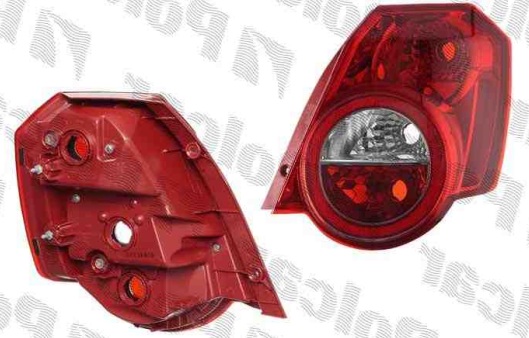 Chevrolet AVEO Hatchback 4/08- zadné svetlo Pravé / DEPO /