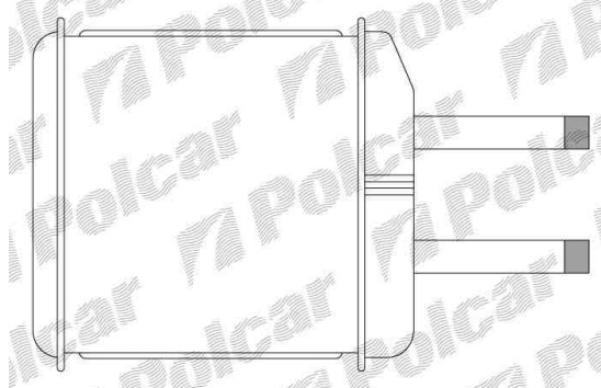 Chevrolet SPARK 05- radiator kurenia /pre všetky typy/