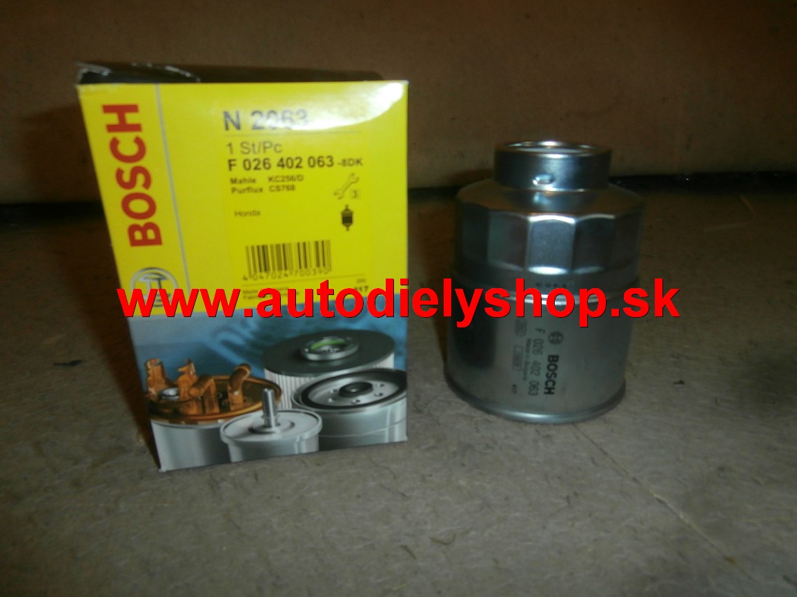 Honda CIVIC 06- Filter palivový BOSCH  2.2 i-CTDi