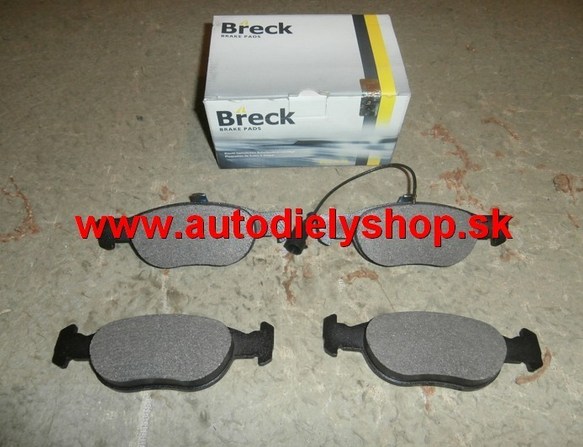 VW PASSAT 00-05 predné platničky / BRECK /