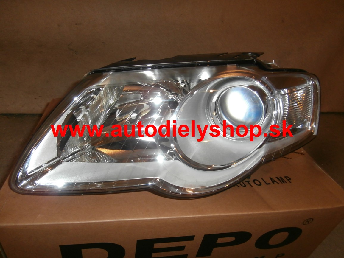 VW PASSAT "B6" 01/05- svetlo H7+H7 Ľavé / DEPO/