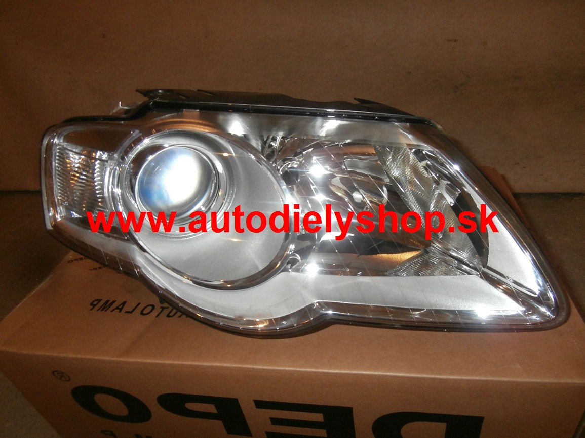VW PASSAT "B6" 01/05- svetlo H7+H7 Pravé / DEPO /