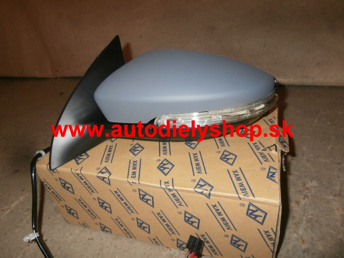 VW PASSAT "CC" 06/08- spätné zrkadlo Ľavé / 9 pinové / sklopné