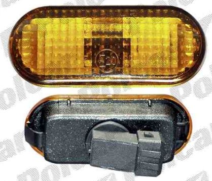 VW Polo 10/94-9/99 bočné smerovky oranžové Sada L+P