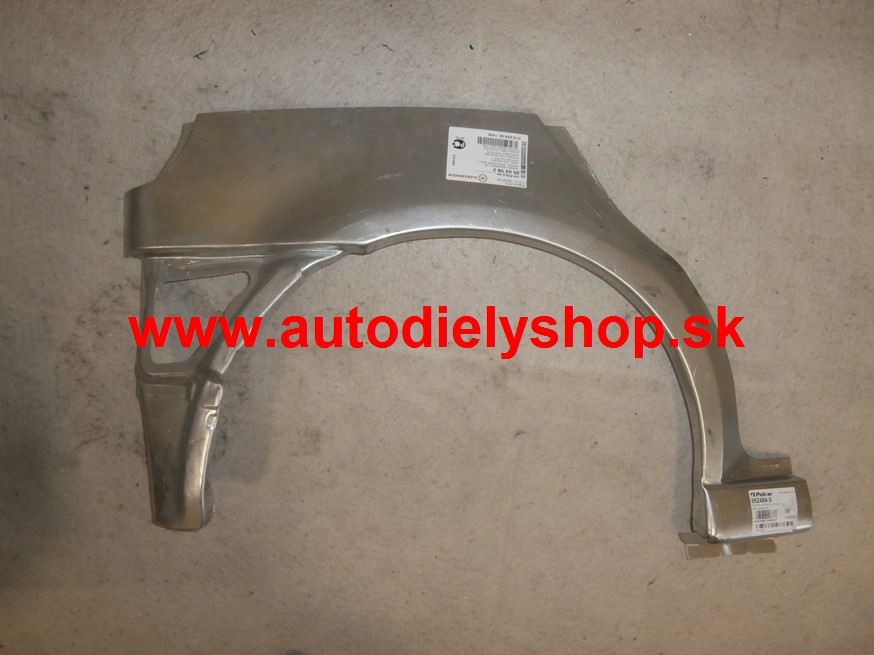 VW Polo 10/94-9/99 lem zadného blatníku Pravý,5dv