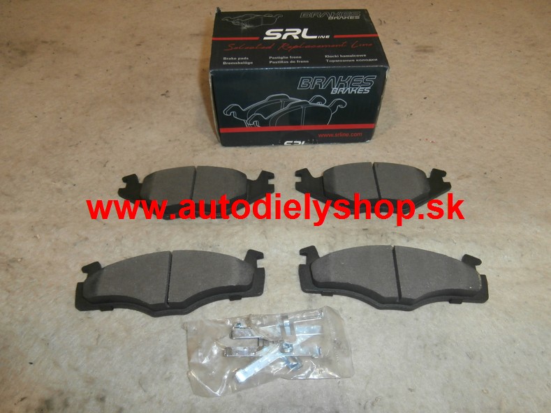 VW POLO 10/94-9/99 predné platničky Sada,typ KELSEY / SRL