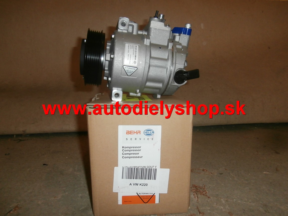 VW TIGUAN 10/07-7/2011 Kompresor klimatizacie 