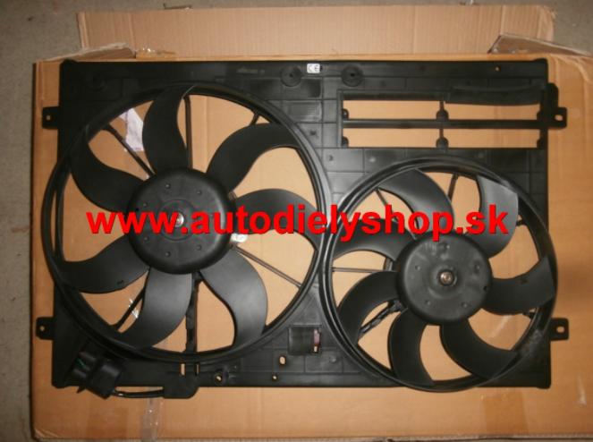 VW TOURAN 12/06-2010 ventilátor chladiča 2,0 TDi