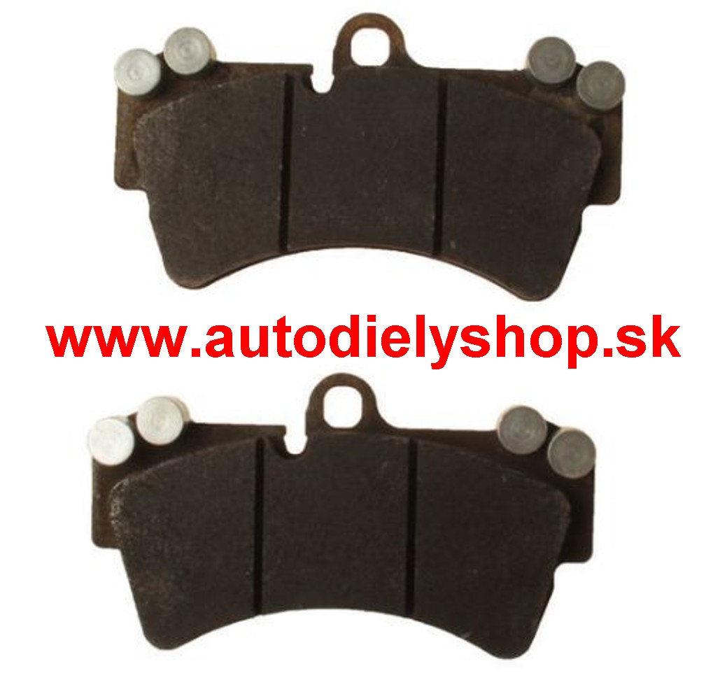 VW TOUAREG 11/02- predné platničky Sada / TRW /