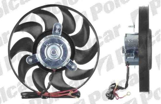 Audi 80 10/91-11/94 ventilátor chladiča 280mm 180W