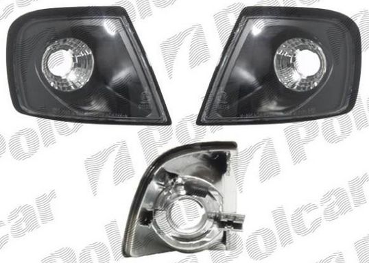 Audi A3 9/96-9/00 smerovky tuning Sada L+P čierne