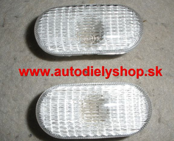 Renault Clio 9/98-6/01 bočné smerovky matné Sada L+P