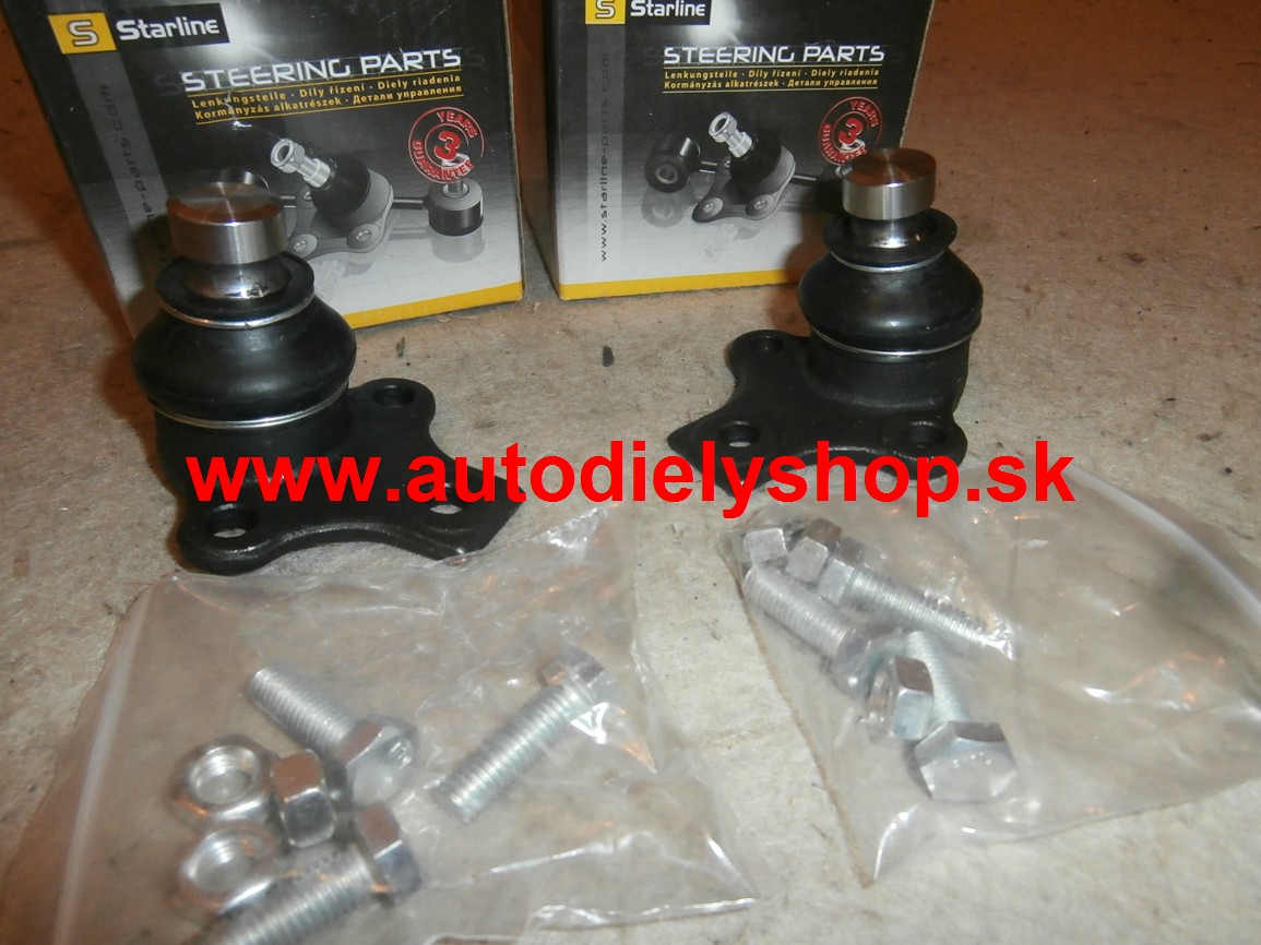 Seat IBIZA,CORDOBA 9/99-5/02 spodný čap ramena Sada L+P,bez GTi/