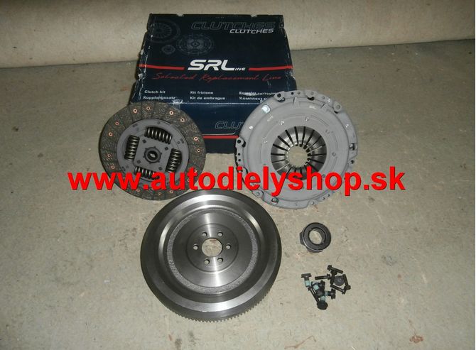 Seat IBIZA,CORDOBA 99-02 spojková sada+zotrvák 1,9TDi / 66-81-11