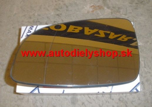 Renault TWINGO 9/98-7/07 sklo zrkadla ľavé