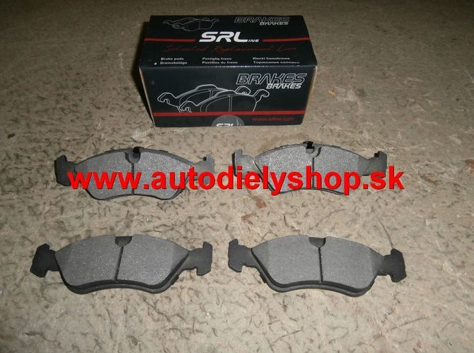 Daewoo LEGANZA 97-12/02 predné platničky Sada / SRL /