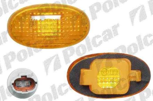 Daewoo Matiz 7/98-12/00 bočné smerovky oranžové Sada L+P