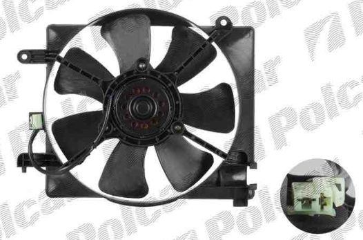 Daewoo MATIZ 7/98-12/00 ventilátor chladiča