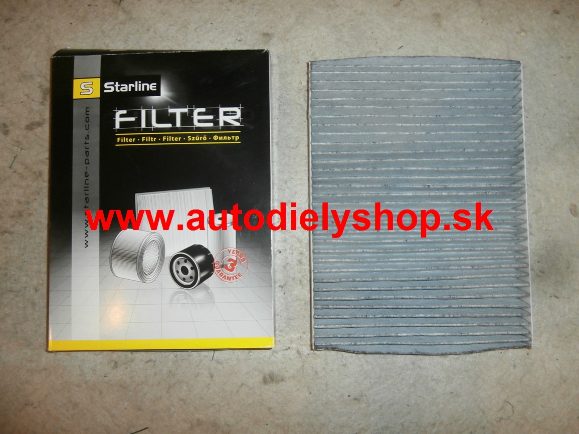 Seat LEON 12/99-8/05 peľový filter 1,4i-1,6i-1,8i-1,9TDi / STARLINE