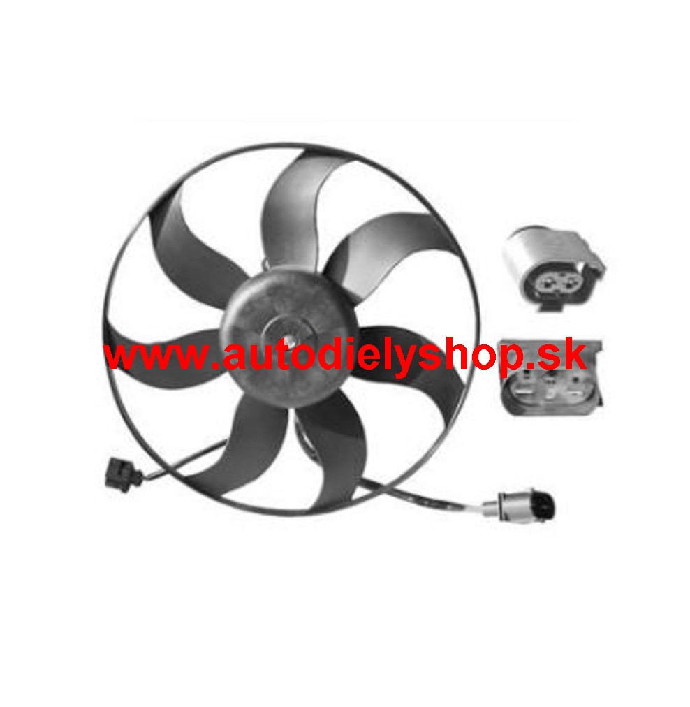 Seat LEON 9/05- ventilátor chladiča 360mm / 300w