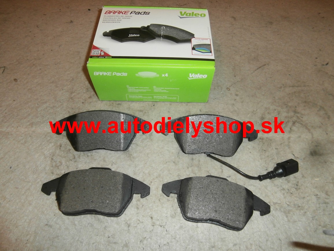 Seat LEON 9/05- predné platničky Sada / VALEO /
