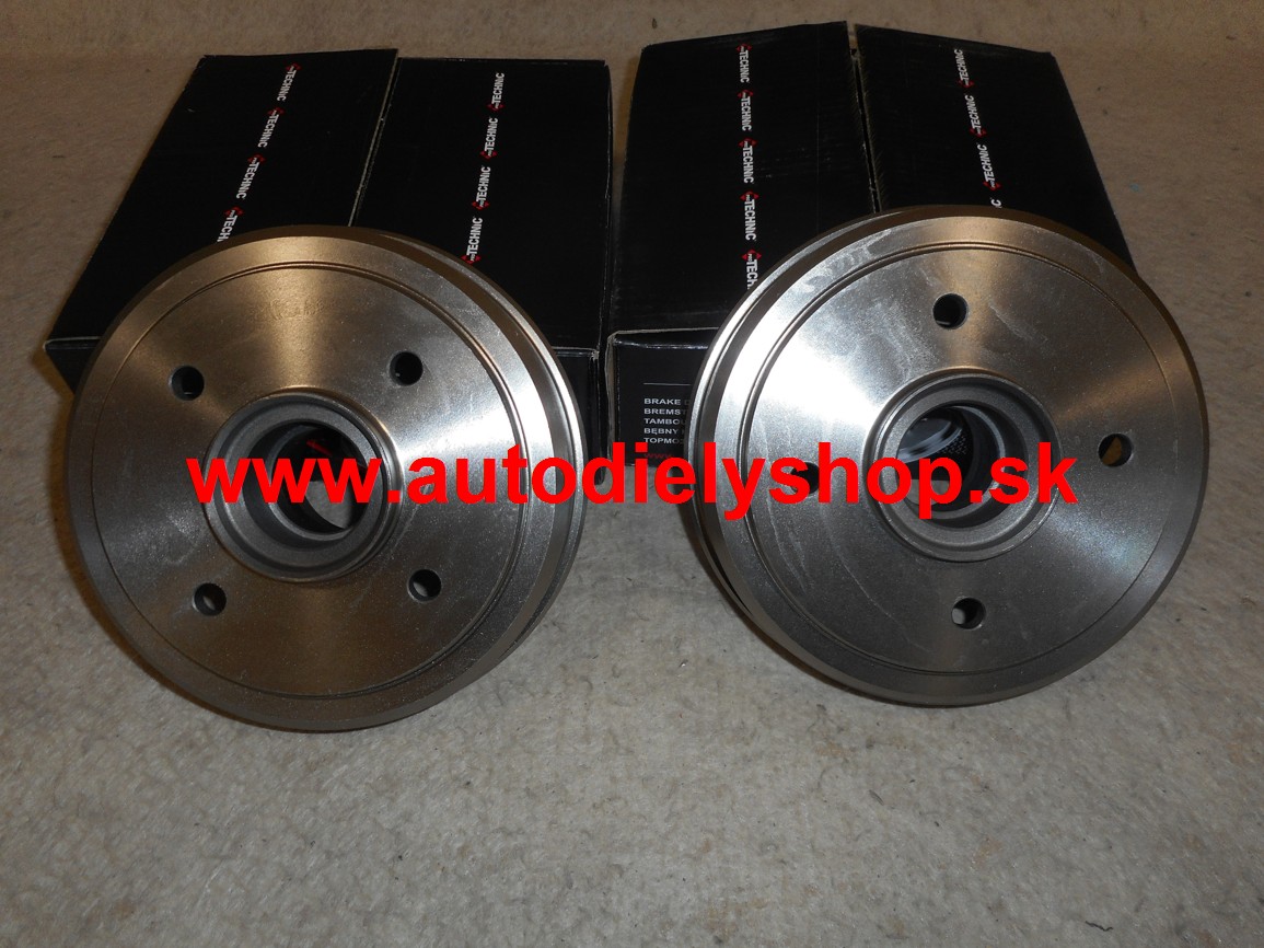Daewoo MATIZ 7/98-12/00 zadné bubny Sada L+P 
