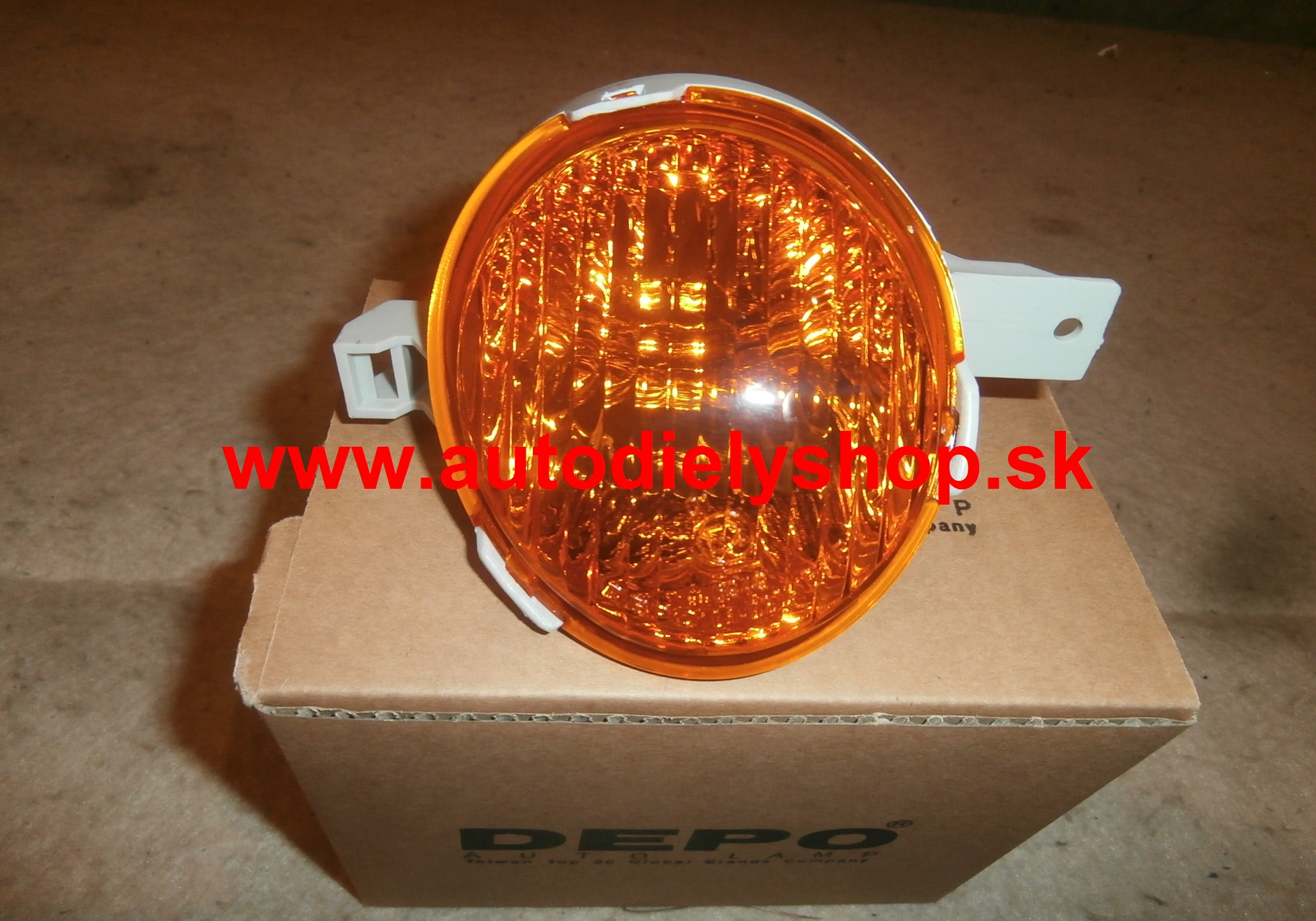 Daewoo MATIZ 1/01-05 predná smerovka Pravá / žltá