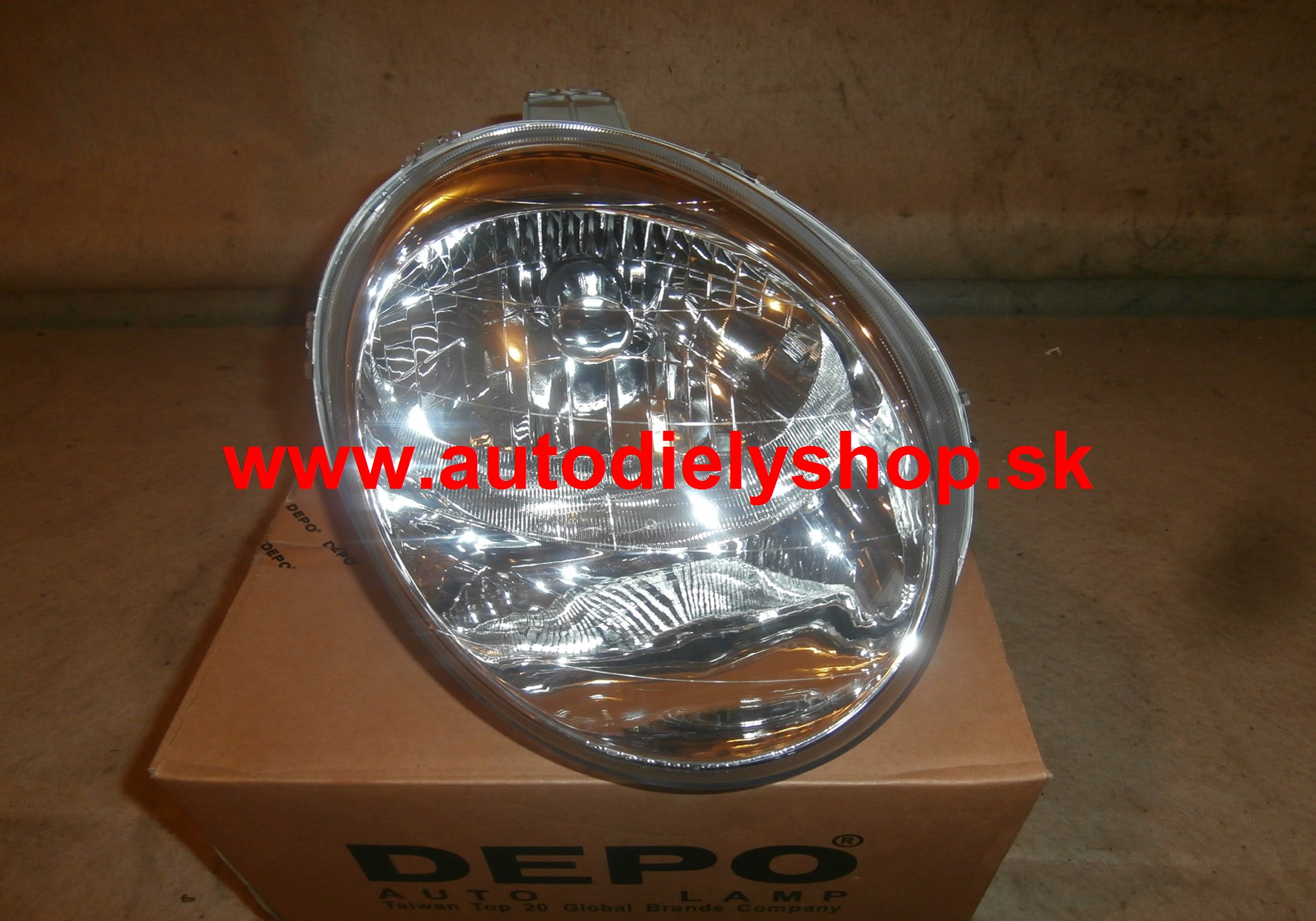 Daewoo MATIZ 1/01-05 svetlo H4 Pravé / DEPO /