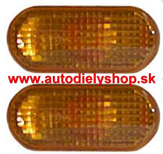 Seat Toledo 11/95-3/99 bočné smerovky oranžové Sada L+P