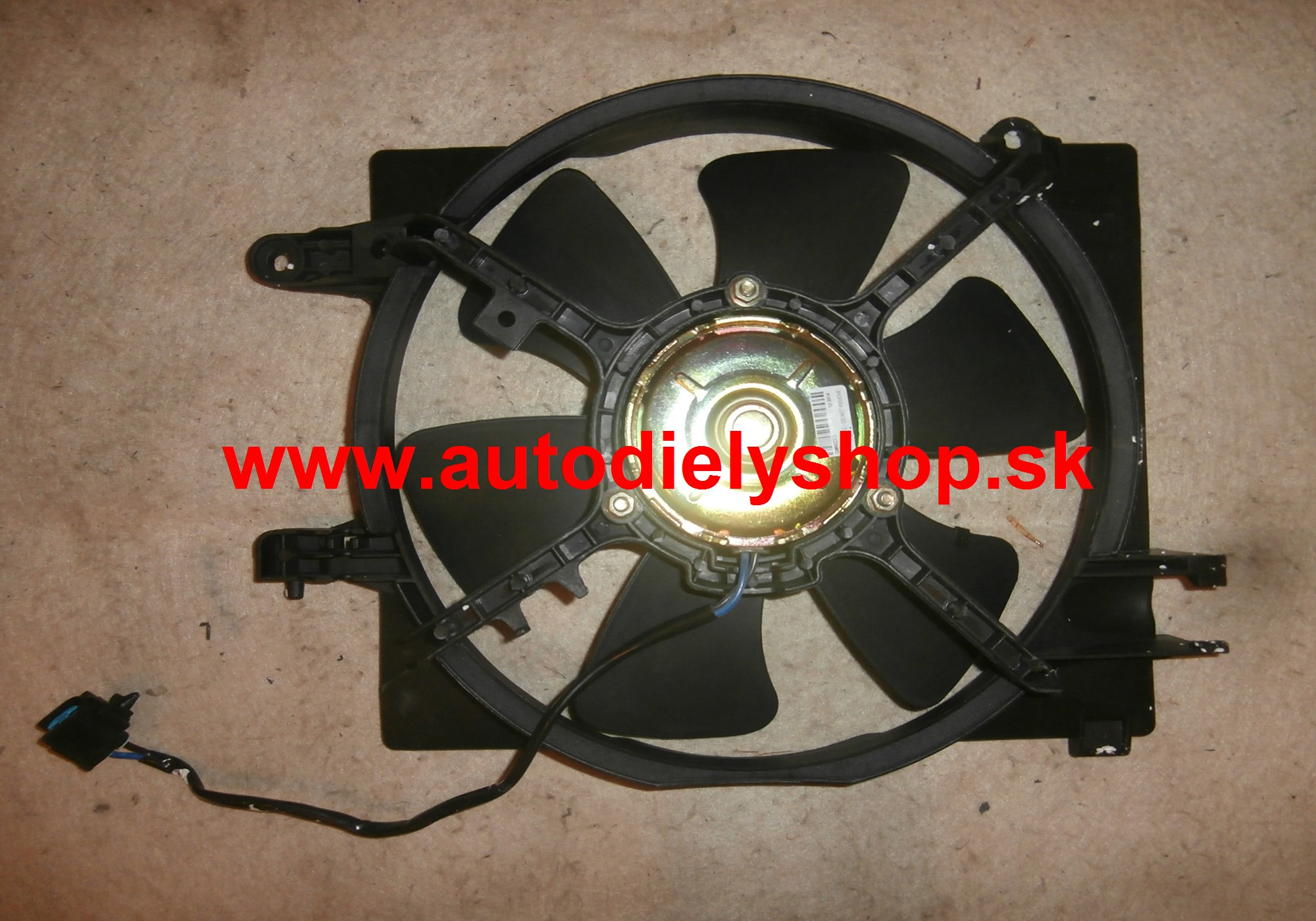 Daewoo MATIZ 1/01-05 ventilátor chladiča 0,8i-1,0i