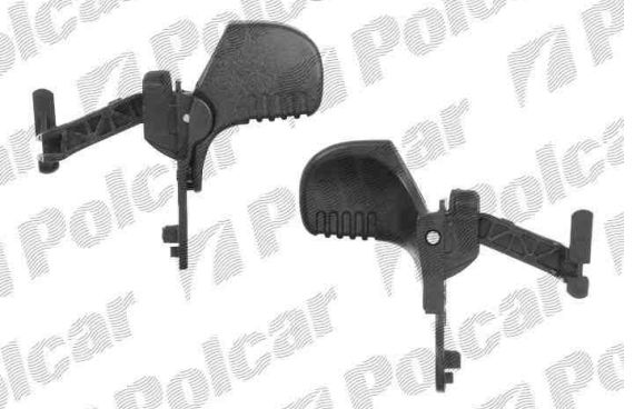 Renault TWINGO 9/92-9/98 klučka ľavá predná
