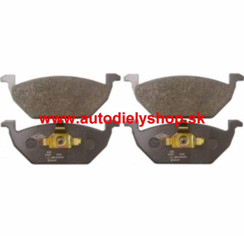 Seat TOLEDO 4/99-11/04 predné platničky Sada /STARLINE /