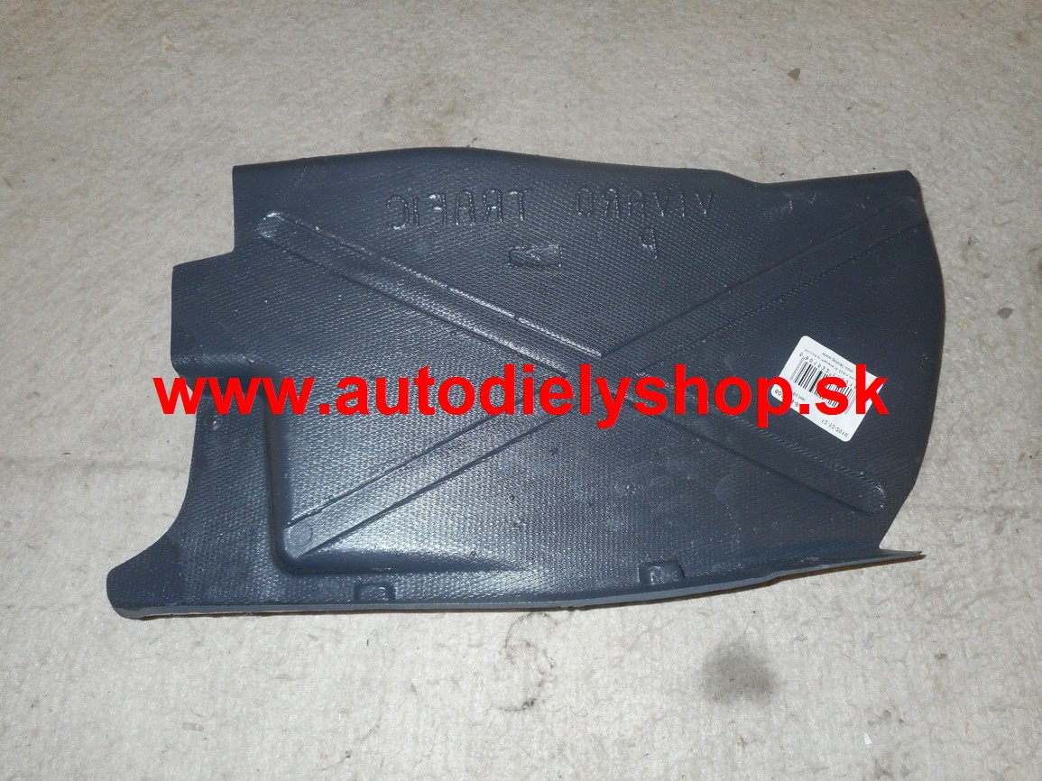 Renault Trafic 9/01-06 kryt pod motor ľavý