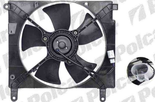 Daewoo NUBIRA 8/99-6/03 ventilátor vodného chladiča 1,6i-2,0i