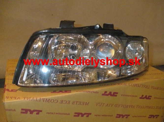 Audi A4 10/00-9/04 svetlo H7+H7 Ľavé / TYC /