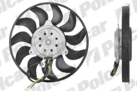 Audi A4 10/00-9/04 ventilátor chladičov 280mm/ 200W