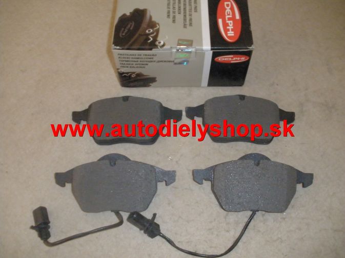 Audi A4 10/00-9/04 predné platničky ATE, / DELPHI /