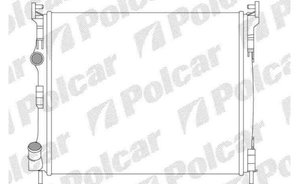 Renault Thalia 8/01- chladič vody 1,5DCi
