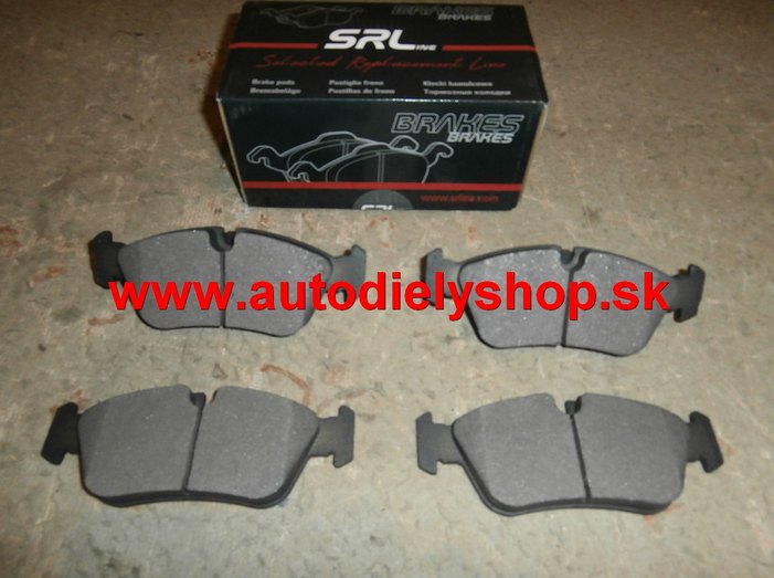 BMW 3 E36 10/90-3/98 predné platničky Sada / SRL /