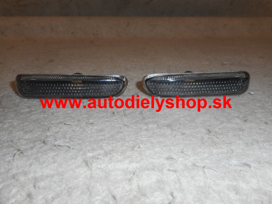 BMW 3 E46 98-8/01 bočné smerovky dymové Sada L+P