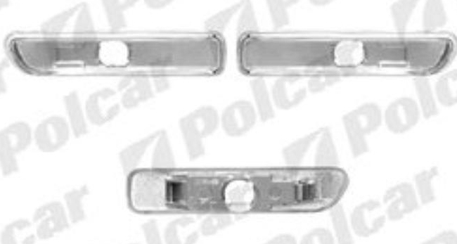 BMW 3 E46 98-8/01 bočné smerovky priehľadné Sada L+P