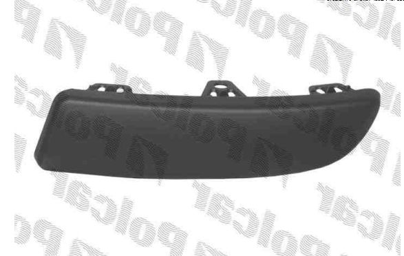 Renault MODUS 9/04-2/08 lišta predného nárazníku ľavá