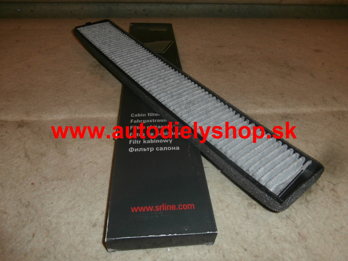 BMW 3 E46 9/01-3/05 peľový filter,všetky motory / uhlíkový /