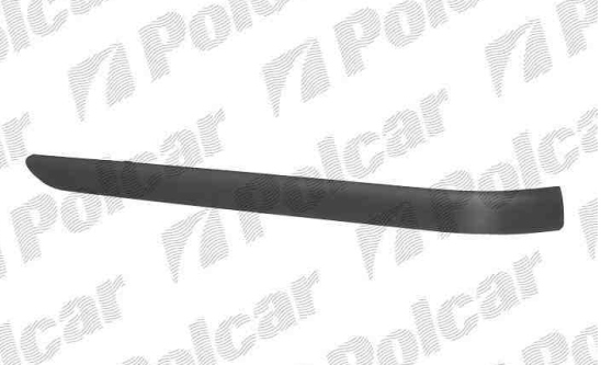 BMW 3 E46 9/01-3/05 bočná lišta zadného nárazníku ľavá,SDN