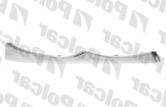 BMW 3 E46 9/01-3/05 lišta pod svetlo Pravá,chrómová