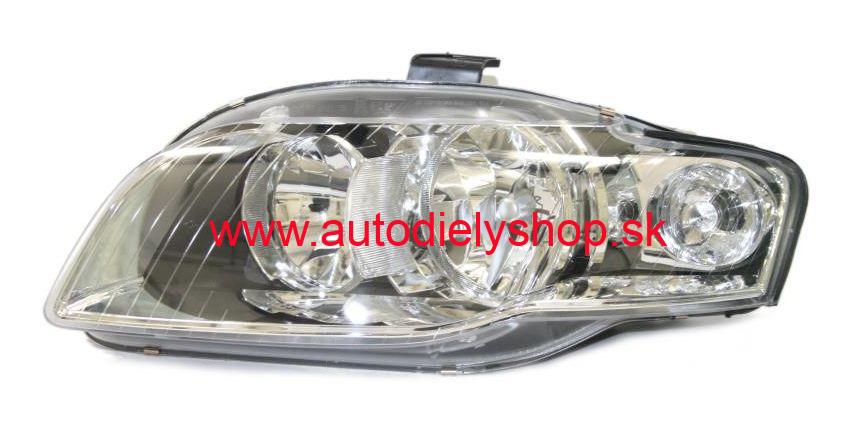 Audi A4 10/04- svetlo H7+H7 Ľavé / TYC / od r.v.9/2006-