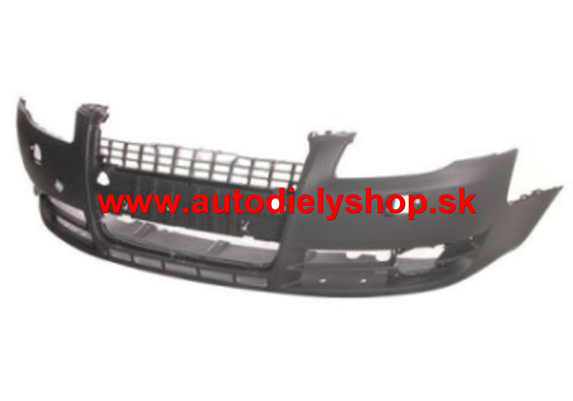 Audi A4 10/04- predný nárazník pre ostrekovač a parkomat